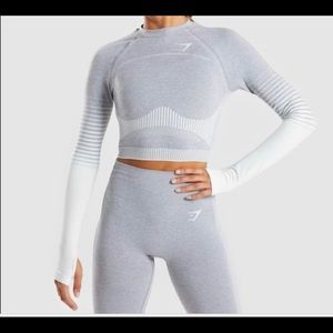 GYMSHARK Amplify fitted long sleeve